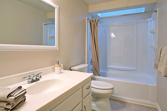 Would you like your hallway bathroom to look like 