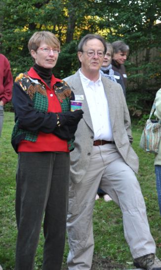 Claude and his wife Gail.