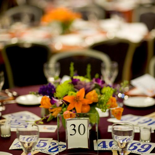 L.A. Catering Event Center- Table Setting