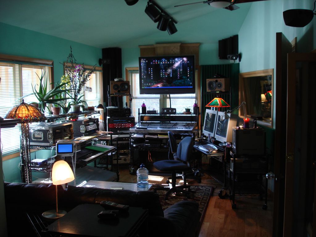 Our control room.