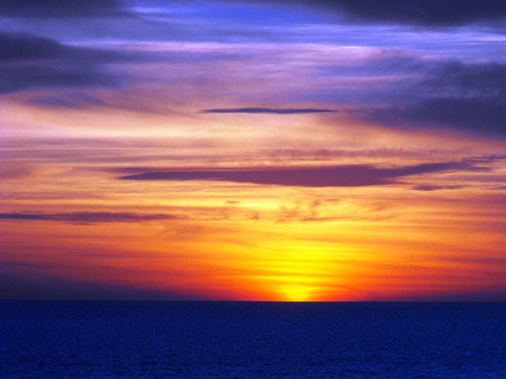 Sunset on the Sea of Cortez