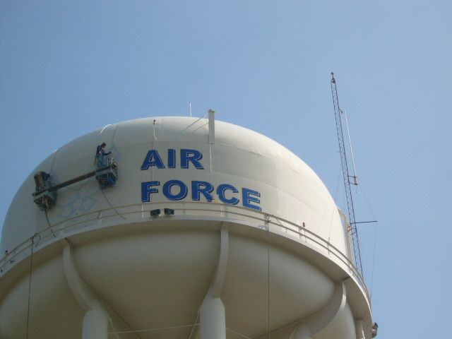 Air Force Water Tower Job