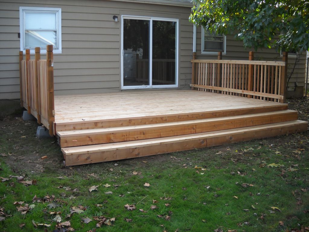 Deck after