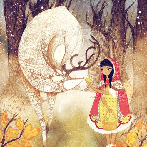 Forest Walk - Children's Book Illustration