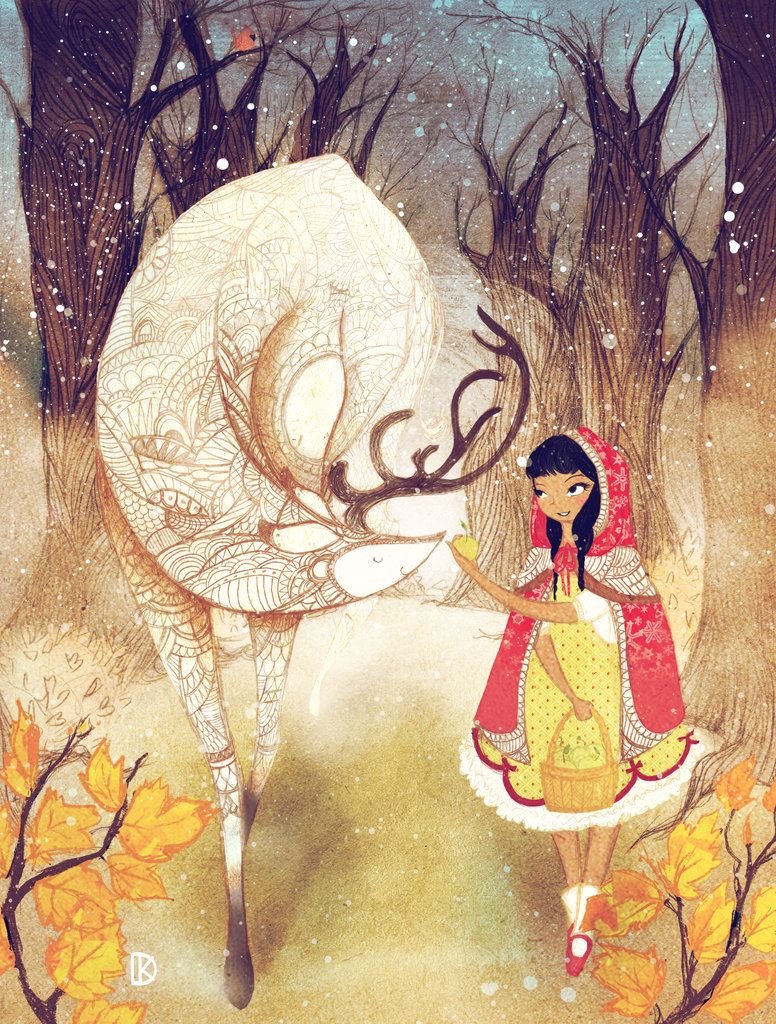 Forest Walk - Children's Book Illustration