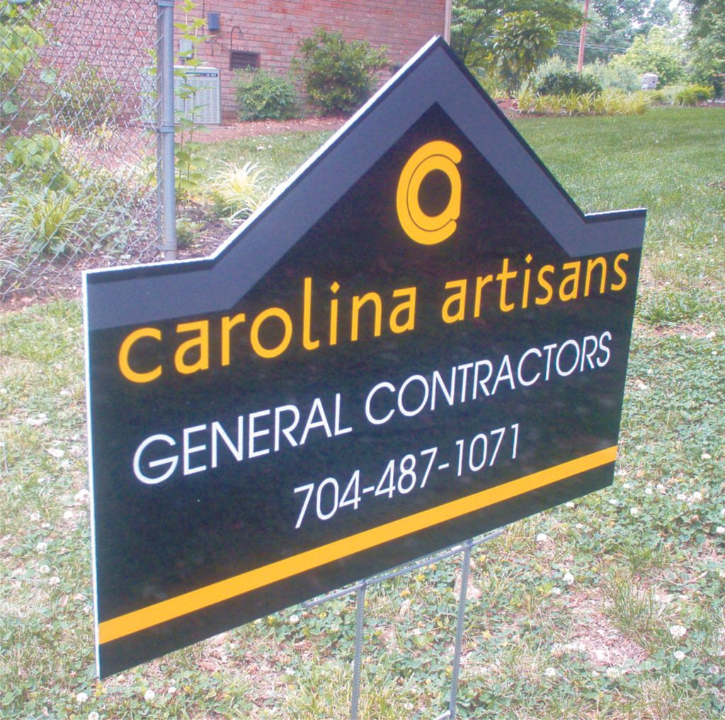 SCREEN PRINTED YARD SIGNS