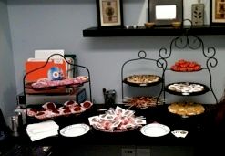 Sweets and Savories at an office Open House