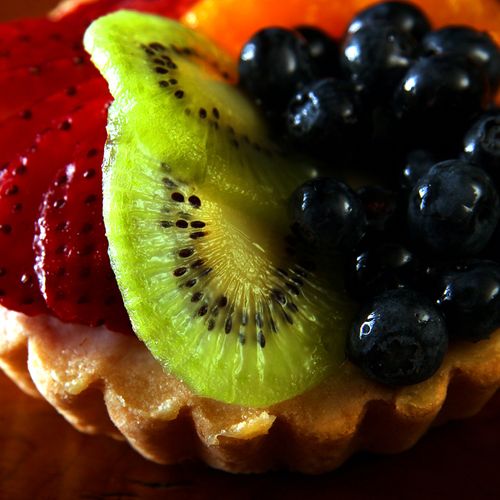Food Photography - Eddie's Pastry, fruit tart