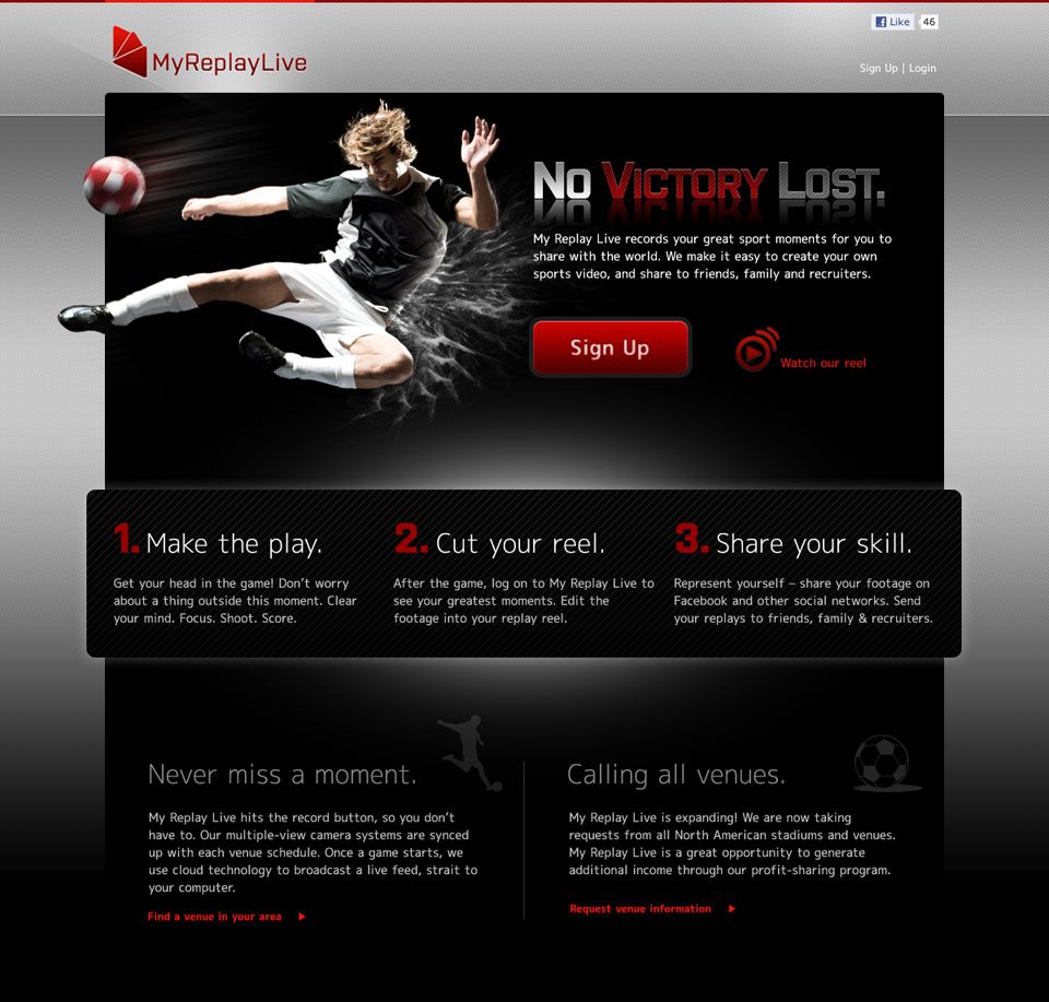 My Replay Live Web-app