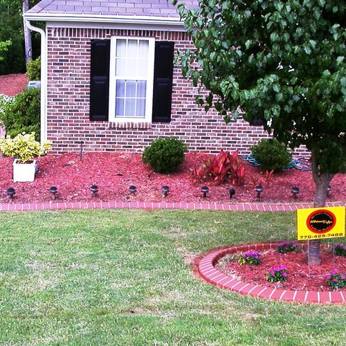 Concrete curbing comes in a variety of colors