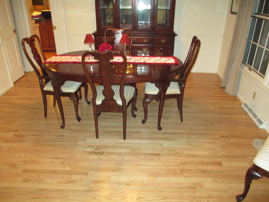 Red oak install