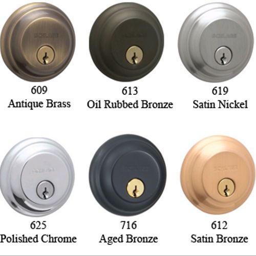 Looking for a special lock finish? We have it!