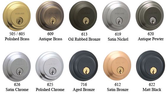 Looking for a special lock finish? We have it!