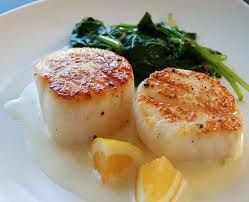 Seared Sea Scallops with Lemon Buerre Blanc