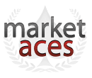 Market Aces Logo - winning website design, interne
