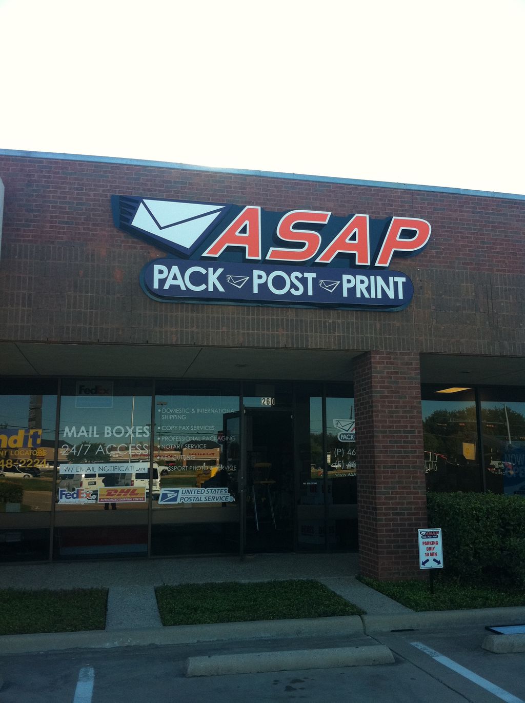 ASAP Pack Post Print