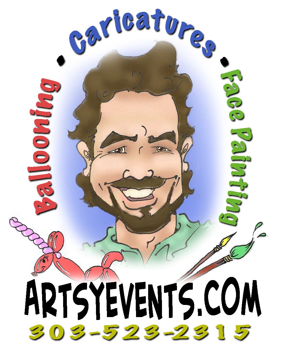 Our lead artist - Sean Hyatt - "Self caricature"