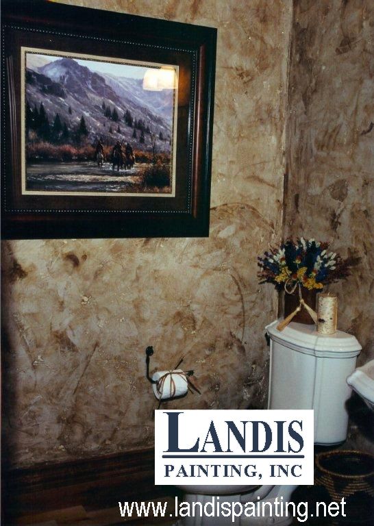 We specialize in faux finishes.