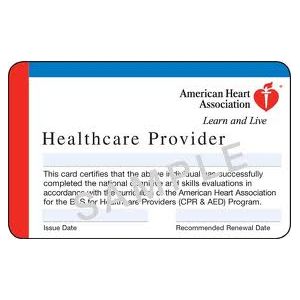 American Heart Association BLS Healthcare Provider