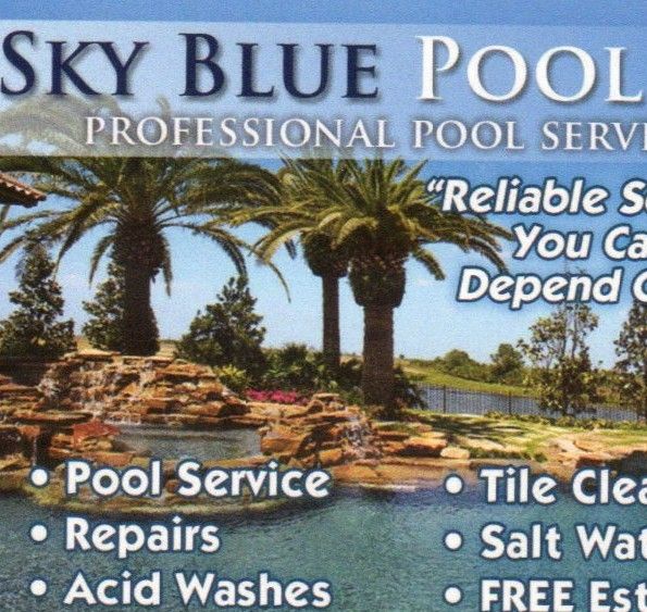 Sky Blue Pool Service