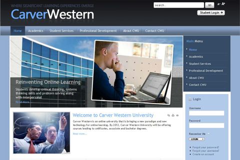 Carver Western University Website