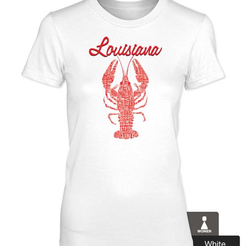 "Louisiana Crawfish" T-shirt