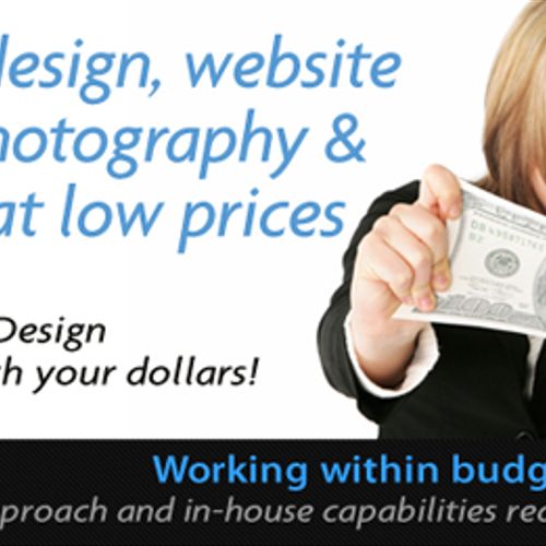Graphic Design, photography, web and print service