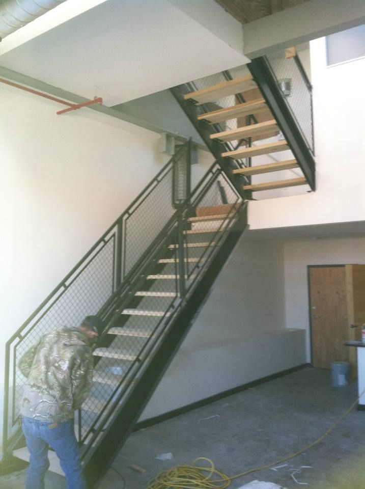 Condo stairs and rails. 2013