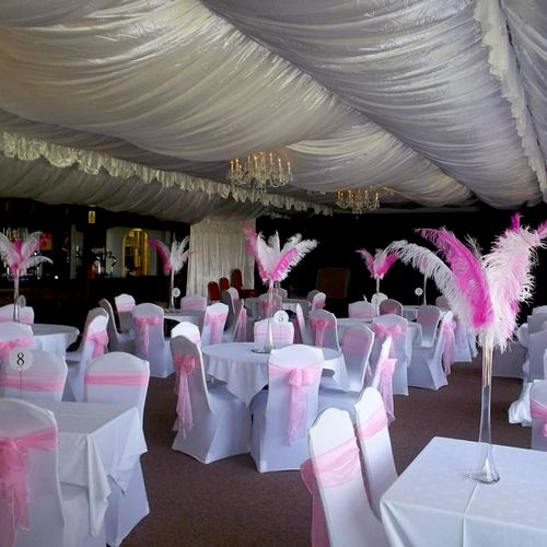 Wedding Decor in Pink