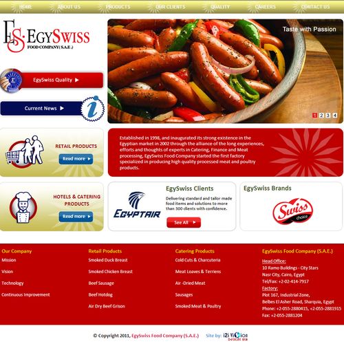 Egyswiss Food (B2B)

Project:  Wordpress Website R