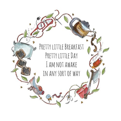 Morning Poem Â© Liz Cleaves Illustration