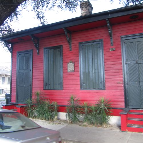 New Orleans' Central City area childhood home of K