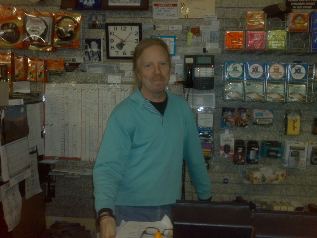 rick, the friendly store manager