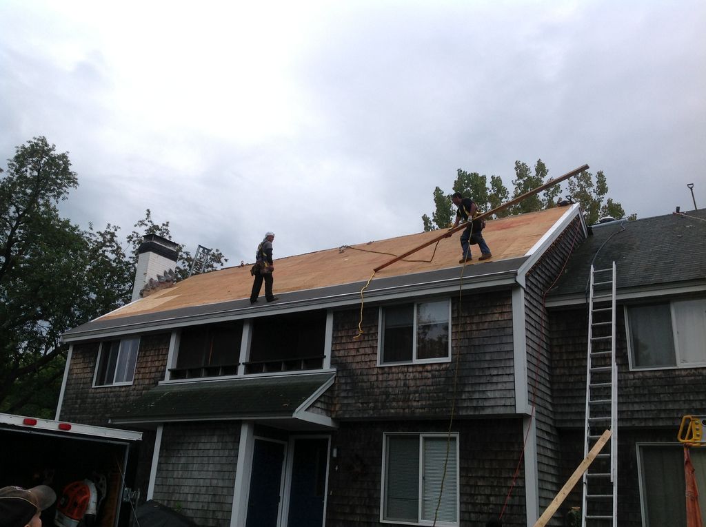 Preparing for shingles.