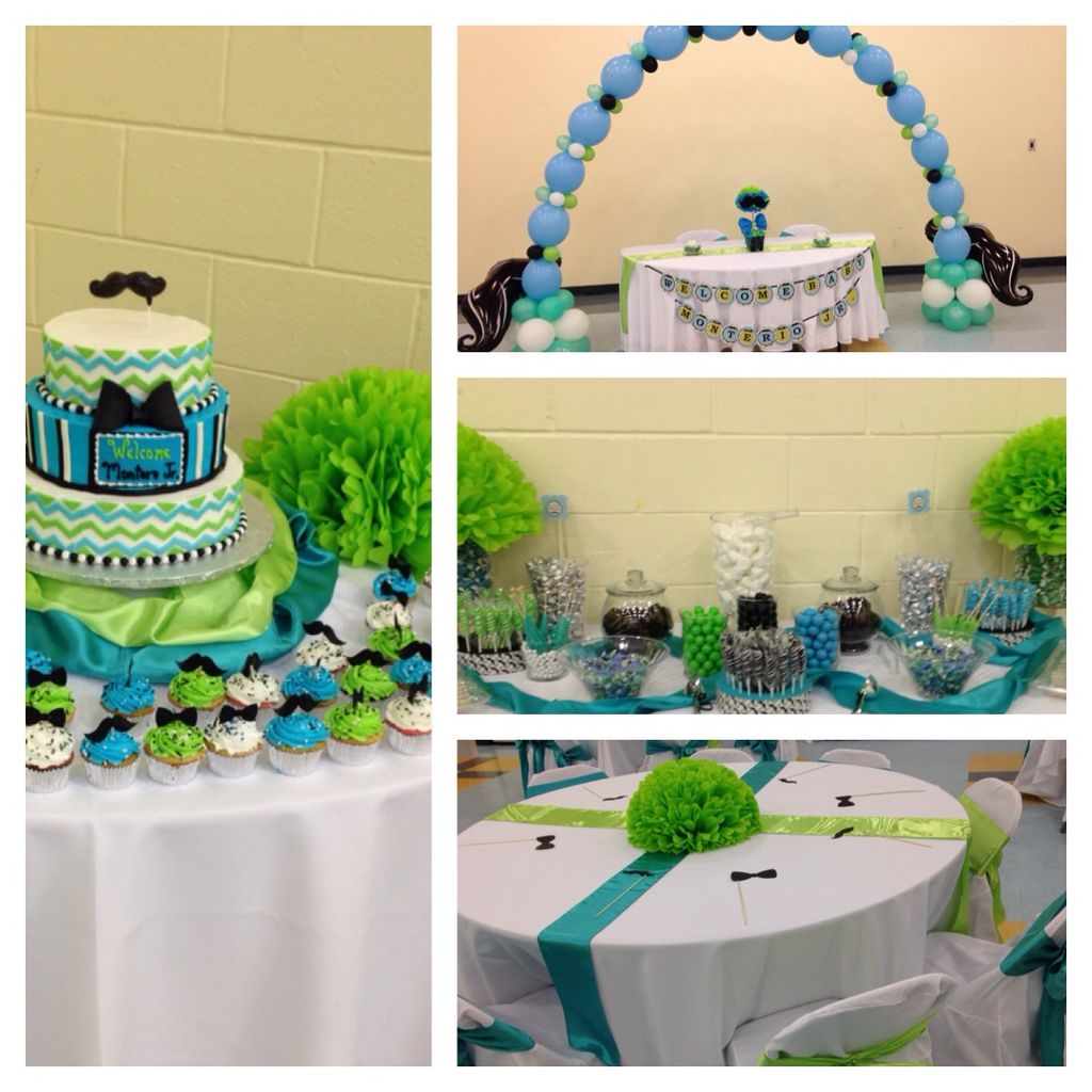 Mustache Baby Shower