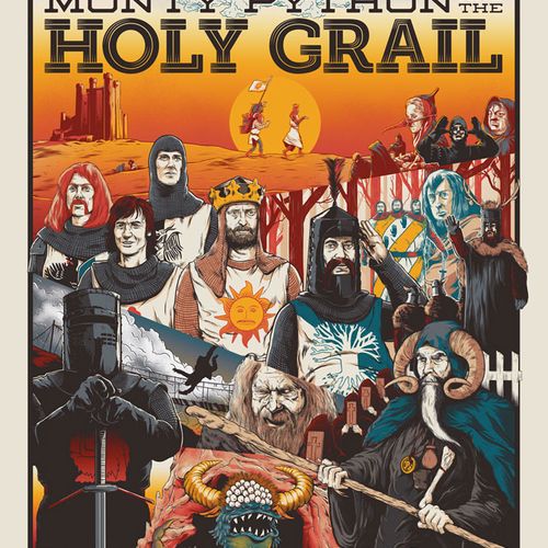 Monty Python and the Holy Grail Movie Poster