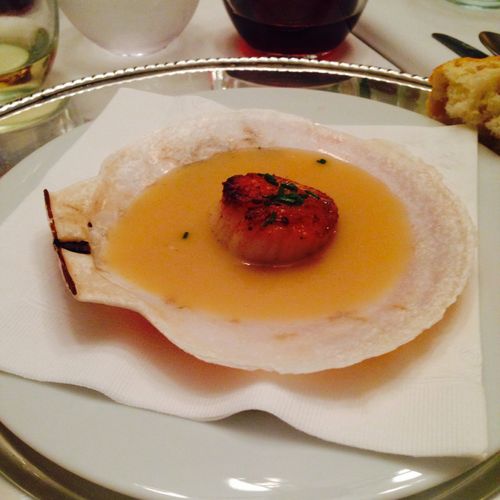 Scallop in Brown Butter Dashi Broth