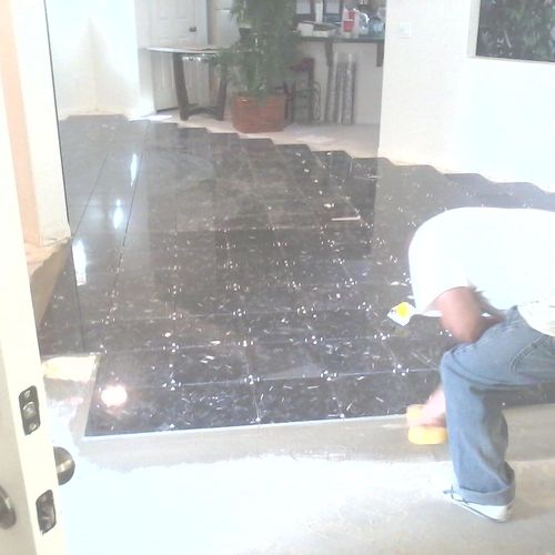 all marble flooring diamond cut
