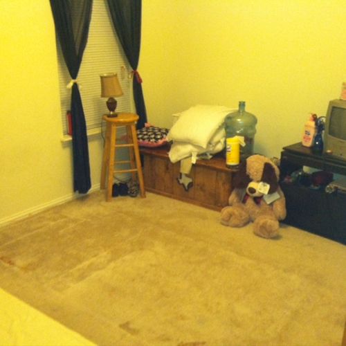 Child's room after plus carpet cleaning