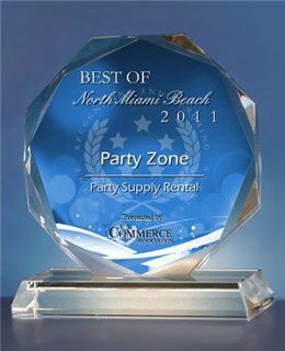 Party Zone awarded #1 Party Rental of 2011