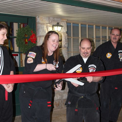 Ribbon cutting for the grand re-opening on 12/2011