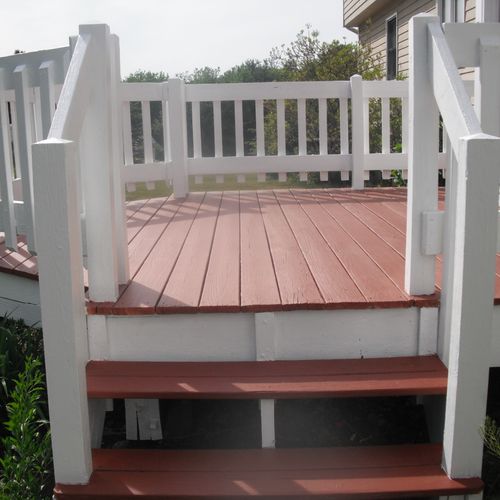 AFTER Solid Deck Stain in Andover, Ma