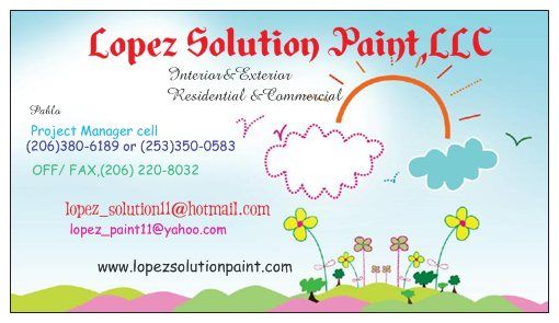 our new business cards for a new beginning!