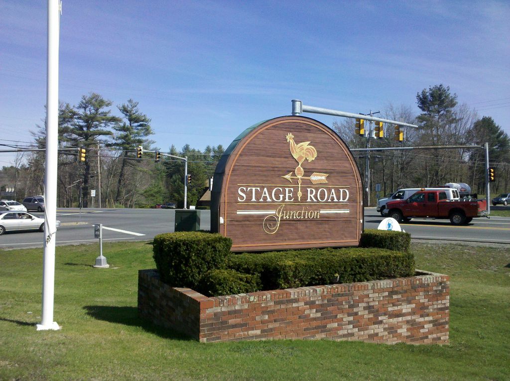 Route 121 in Hampstead is also called Stage Road. 