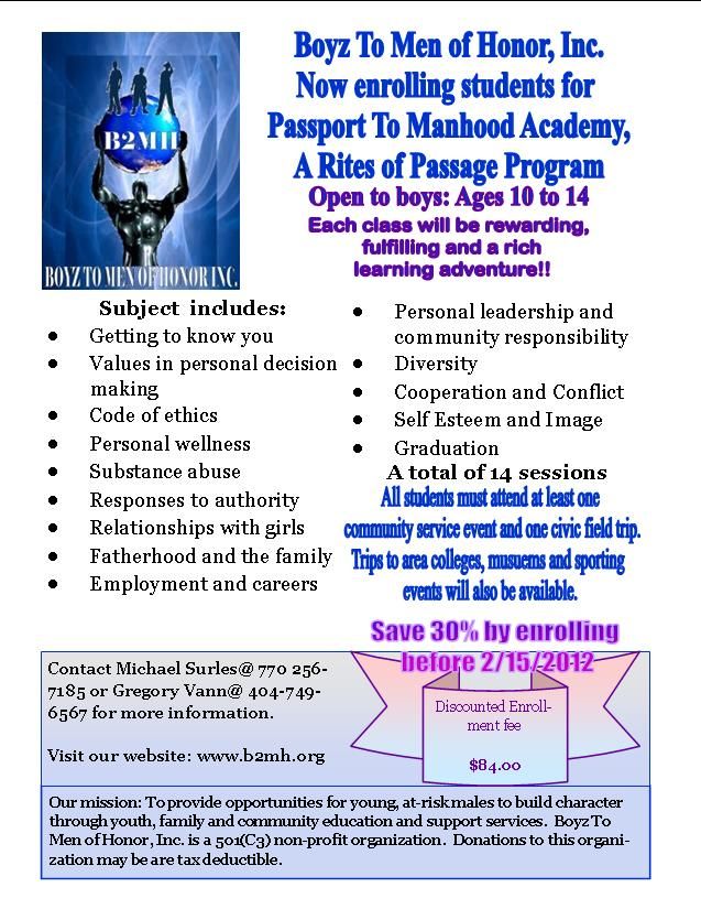 Passport To Manhood Academy