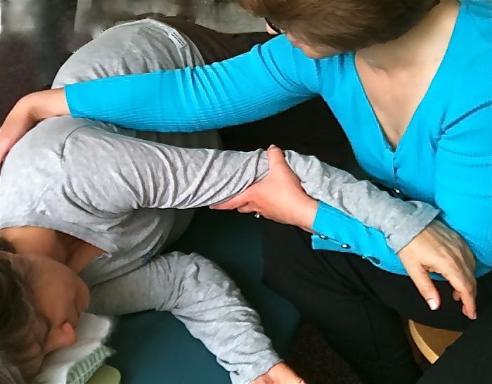 Anat Baniel Method hands-on lesson