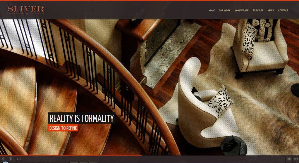 Sliver custom design. Site development, design, im
