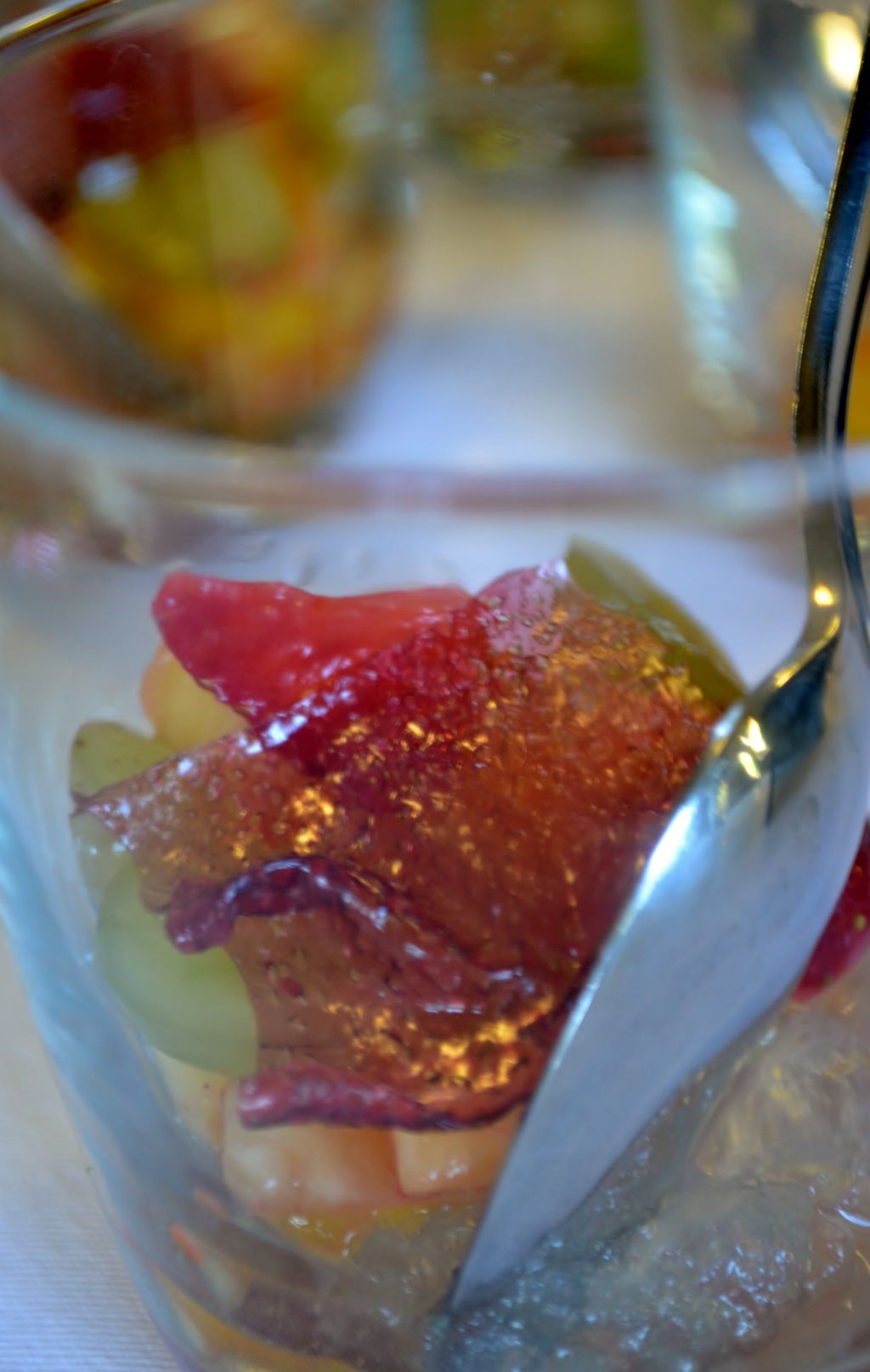 Chamboard fruit cup!