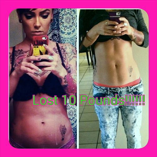 My client Mahri lost 10 pounds and toned up her ab