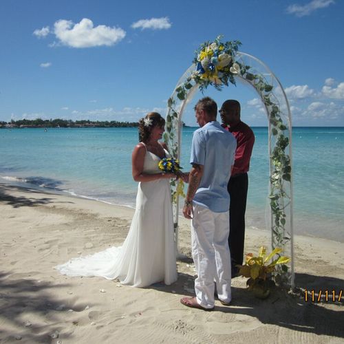 Married in Negril Jamaica